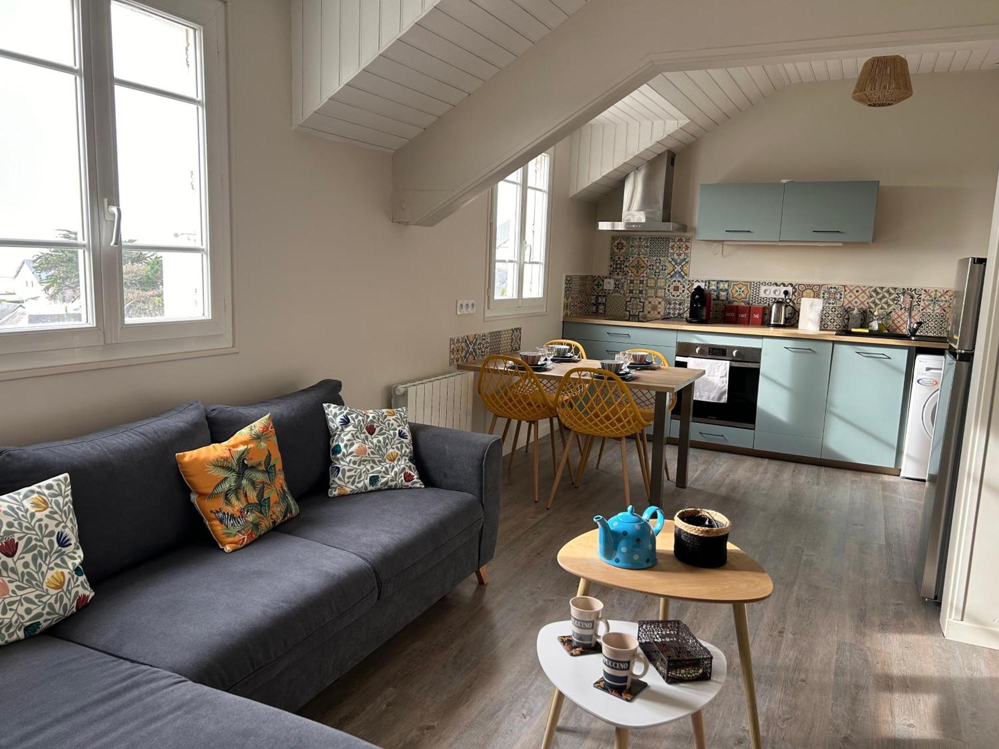 Appartement Pour Evasion Marine A Hauteville Sur Mer Buitenkant foto